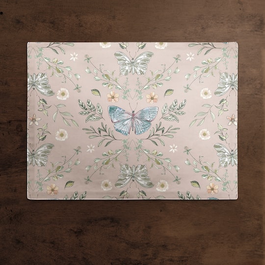 Butterfly Cotton Twill Placemat
